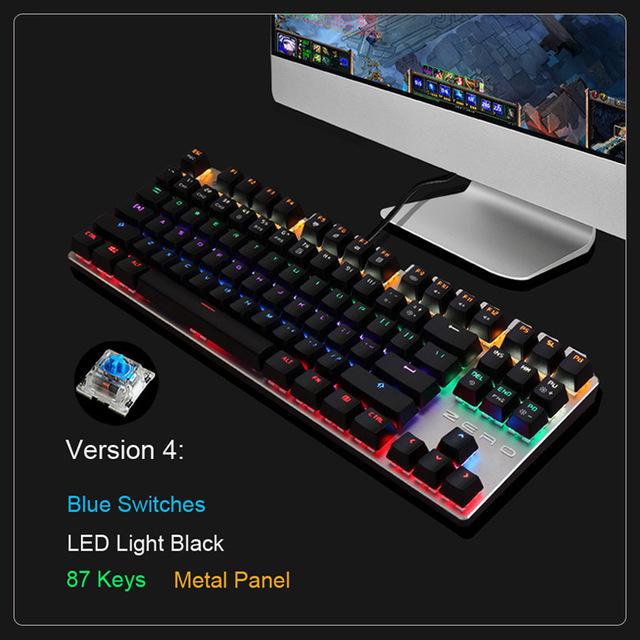 Metoo Mechanical Keyboard 87/104 Anti-ghosting