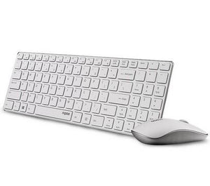 Rapoo 9300P Ultra Thin Metal Optical Wireless Keyboard and Mouse Combos