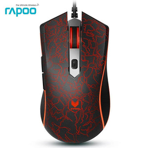 Rapoo V15 USB Wired Computer mouse Optical Game Mause