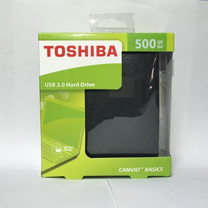 TOSHIBA CANVIO BASICS 500GB External Hard Drive