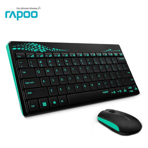 Rapoo 8000 Multimedia Mini Wireless Keyboard & mouse Combo