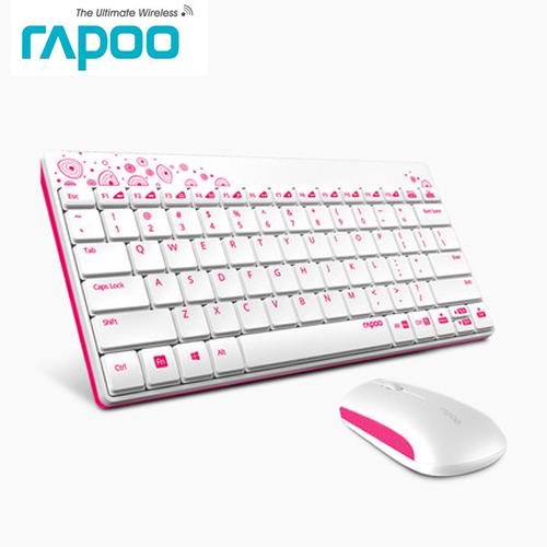 Rapoo 8000 Multimedia Mini Wireless Keyboard & mouse Combo