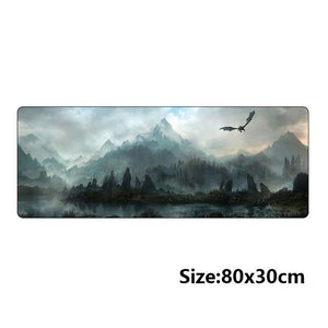 80x30cm Popular host computer stand-alone game mouse pad