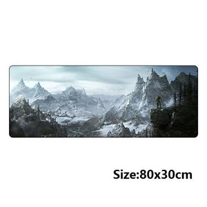 80x30cm Popular host computer stand-alone game mouse pad