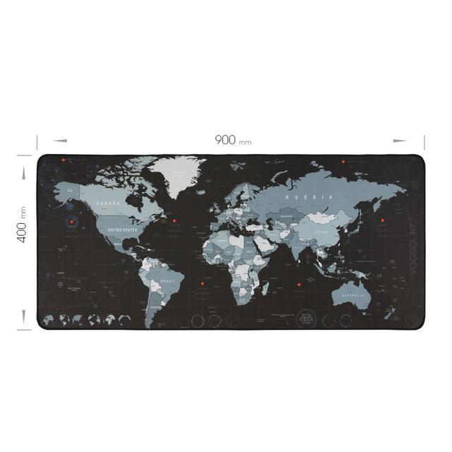 VOGROUND New World Map Mouse Pad