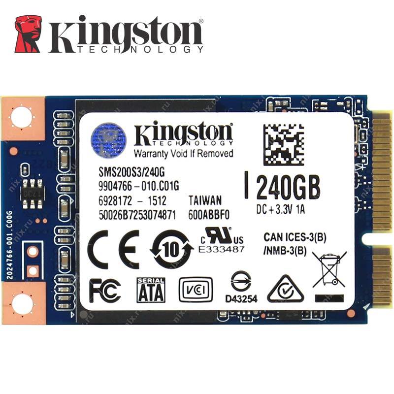 Kingston SSDNow MS200 Drive MSATA SSD Solid State Drive 120GB 240GB