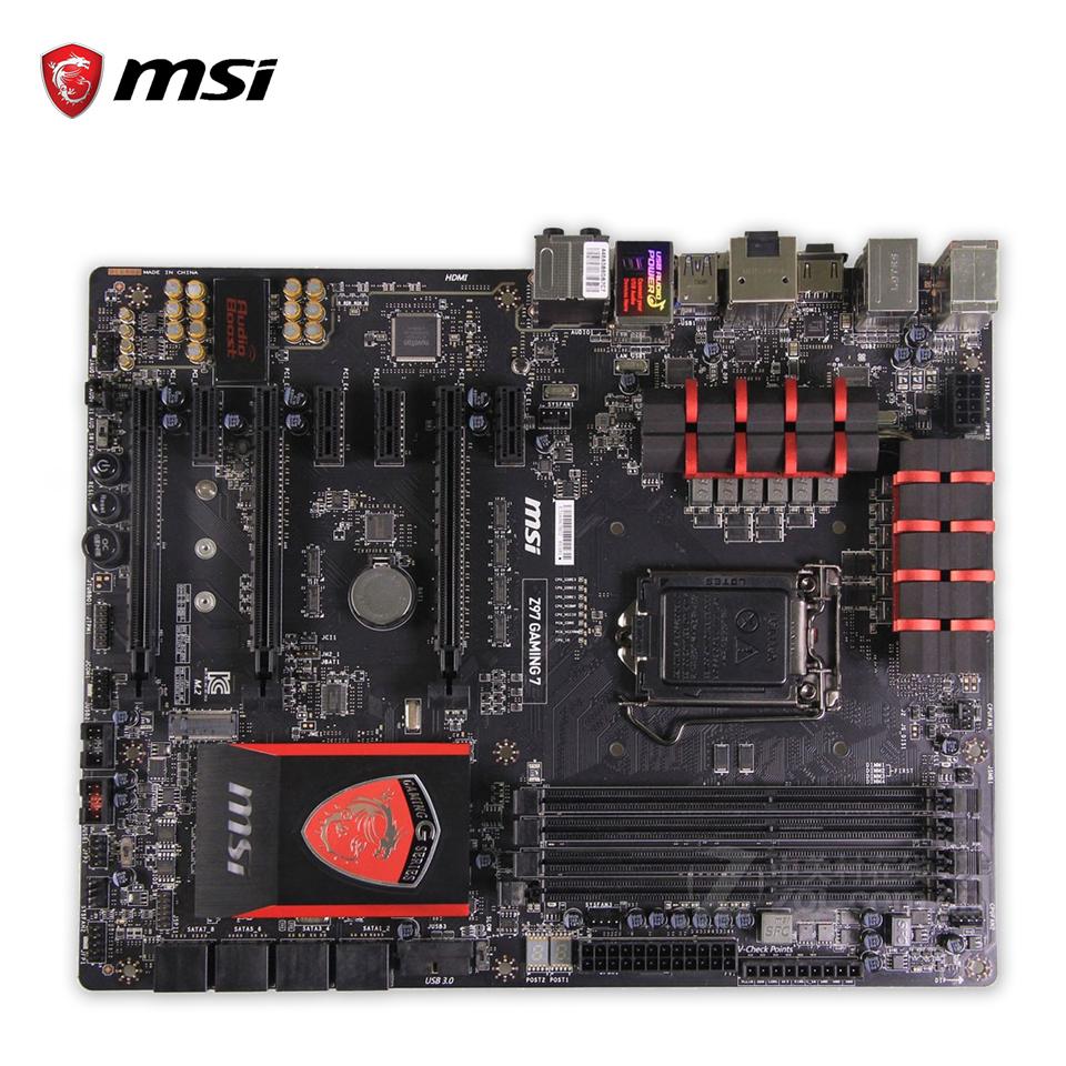 MSI Z97 GAMING 7 Original Used Desktop Motherboard