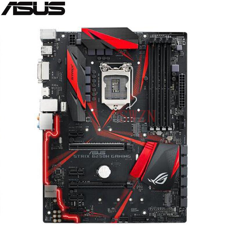 New Desktop motherboard ASUS ROG STRIX B250H GAMING B250 mother board