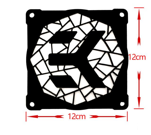 MOD DIY 12cm X 12cm Fan Cover Radiator Decorative Cover Water Cooling