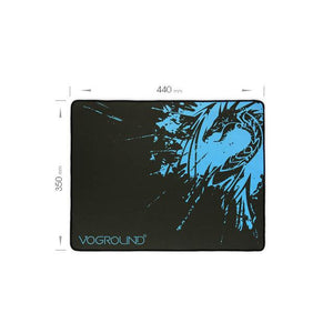 VOGROUND Blue Dragon Speed Locking Edge Natural Rubber Mouse Pad