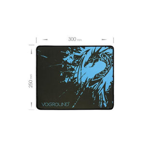 VOGROUND Blue Dragon Speed Locking Edge Natural Rubber Mouse Pad