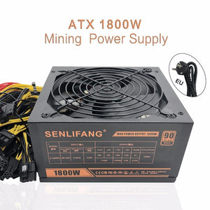 New original Gold POWER 1800W Ethereum ETH power supply