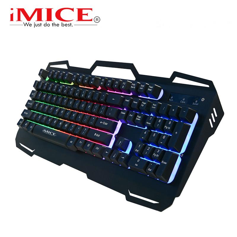 IMice Wired Gaming Keyboards Mechanical Feeling