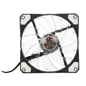 120mm PC Computer 16dB Ultra Silent 33 LEDs Case Fan