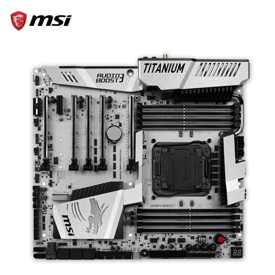 MSI X99A XPOWER GAMING TITANIUM Original Used Desktop Motherboard