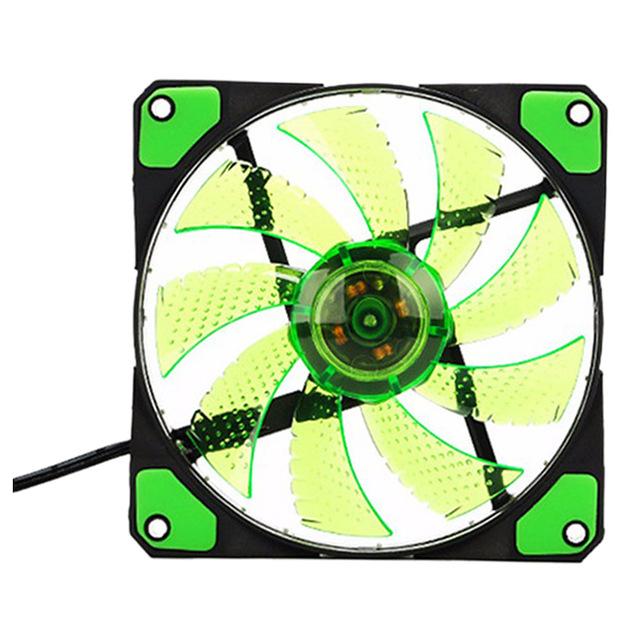 120mm PC Computer 16dB Ultra Silent 33 LEDs Case Fan