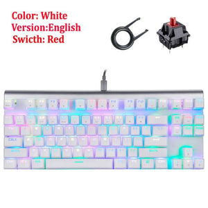 Wired Mechanical Gaming Keyboard LED Backlit