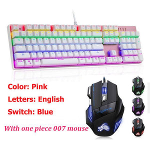 CK104 104 Keys Mechanical Keyboard Backlit Anti-Ghosting