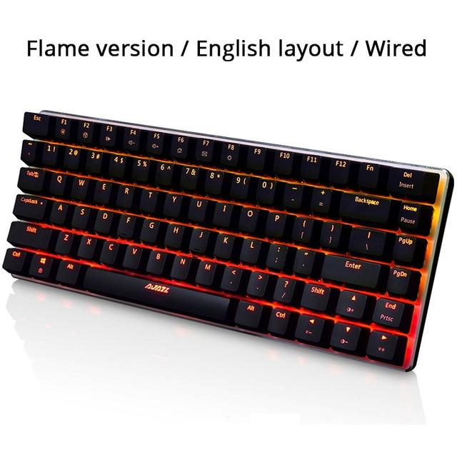 Ajazz mechanical keyboard RGB backlight