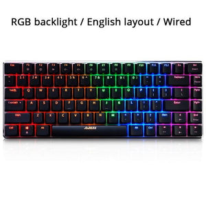 Ajazz mechanical keyboard RGB backlight